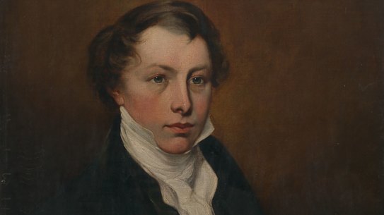 Benjamin Boyd, 1796-1851, portrait, c1830s by unknown artist.
