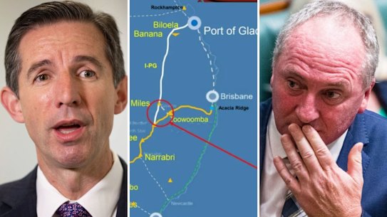 Simon Birmingham and Barnaby Joyce.