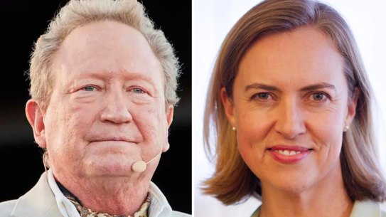 Andrew Forrest Fiona Hick