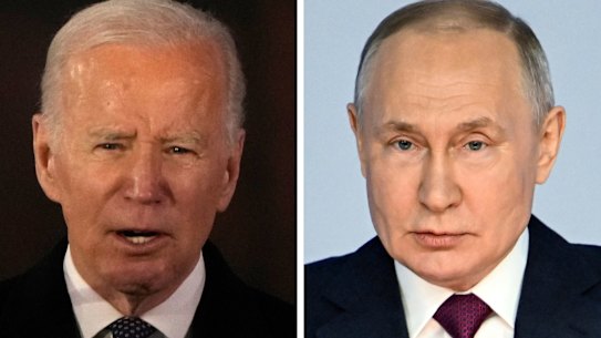 US President Joe Biden and Russian President Vladimir Putin.