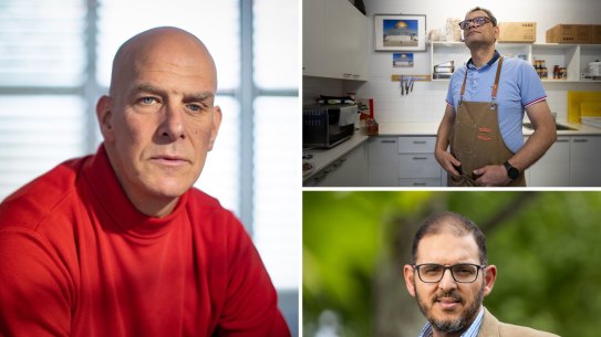 Nachshon Amir, Muayad Ali and Adel Salman.