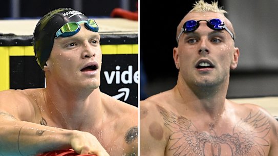 Cody Simpson and Kyle Chalmers