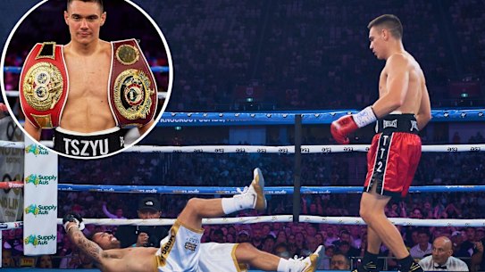 Tszyu seals KO win over Morgan