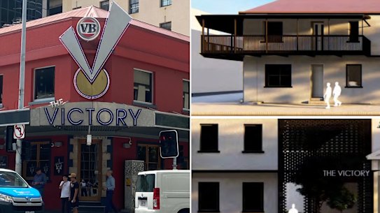 Plans have been lodged for a revamp of Brisbane’s Victory Hotel.
