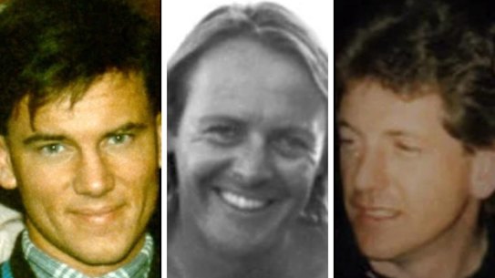 Ross Warren, Crispin Dye and John Russell.