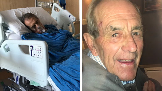 Allan Wells died after he was treated at hospitals in Dubbo and Cobar.