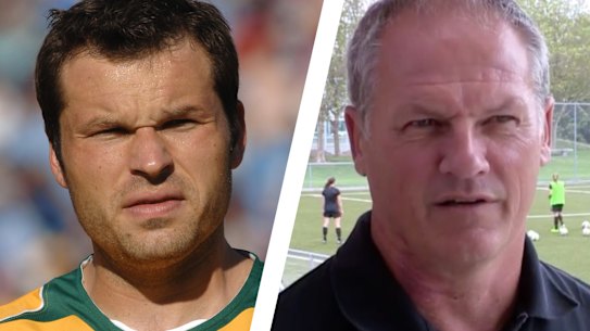 Mark Viduka and Rob Sherman.