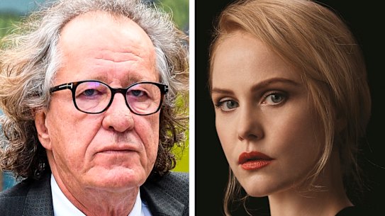 Geoffrey Rush 'touched actress on breast and lower back', court told