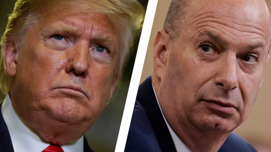 Trump and Sondland.