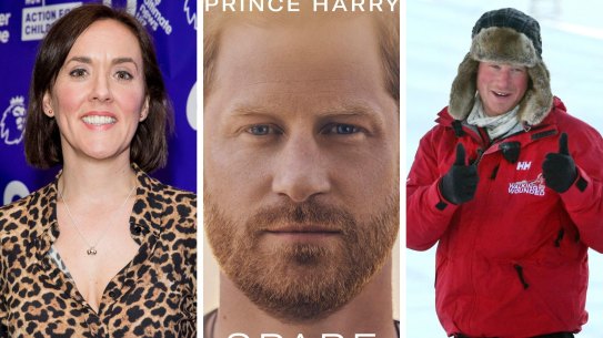 Camilla Tominey, Prince Harry composite
