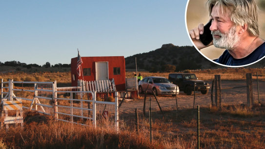 Rust set and Alec Baldwin