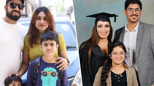 Two families who lost members in the Daylesford beer garden crash.