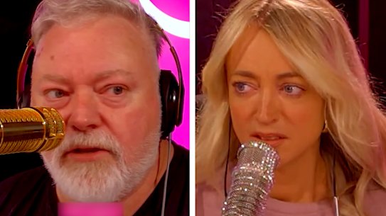 Kyle Sandilands y Jackie “O' Henderson.