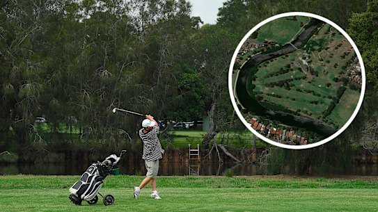 The council's staff propose turning the 18-hole Marrickville golf course into a "premium" nine-hole course.