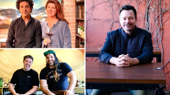 Rob Broadfield Subiaco feature, WAtoday. Larry and Edwina Cherubino, Clint Nolan, Leigh Power and Benny Tua.