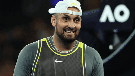 Nick Kyrgios took his fans on another rollercoaster ride or emotions in his ill-fated return to grand slam tennis. 