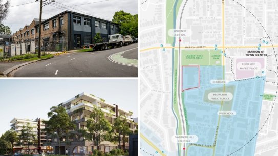 The proposed Leichhardt development.
