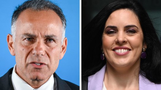 John Pesutto and Moira Deeming.