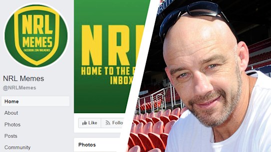 Mark Geyer's daughter is took the creator of Facebook page NRL Memes to court.