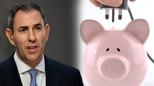 Treasurer Jim Chalmers for energy bill relief story.