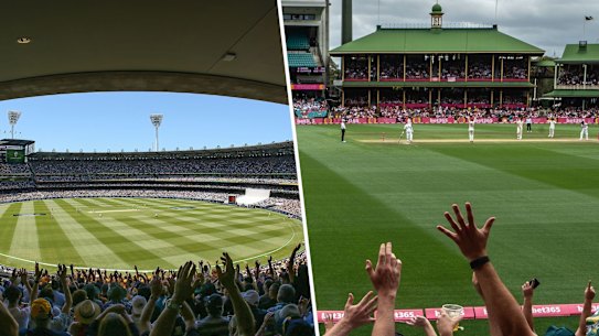 The iconic Boxing Day and New Year’s Tests at the MCG and SCG respectively.
