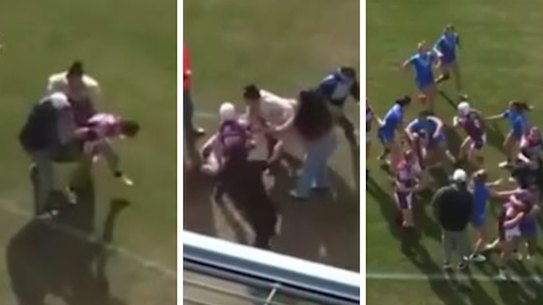 Josh Papalii’s wife Masepa has been banned for her involvement in a brawl.