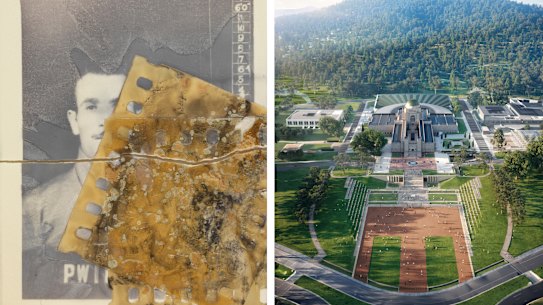 Negatives and prints at the National Archives of Australia are deteriorating while the War Memorial plans a $500m upgrade. 