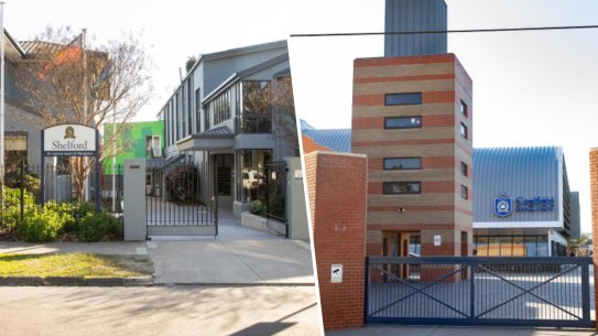 Composite image of Shelford Girls’ Grammar and Caulfield Girls Grammar
