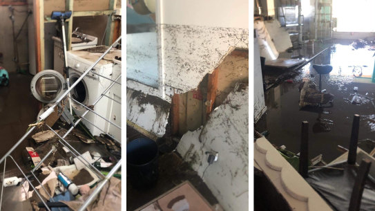 Damage to Bella Hair Studio in Molong.