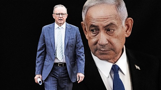 Anthony Albanese and Benjamin Netanyahu.