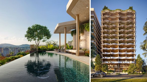 Artist impressions of Casamia at West End.