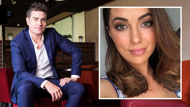 Pub playboy Stu Laundy woos Double Bay’s brow queen Kristin Fisher