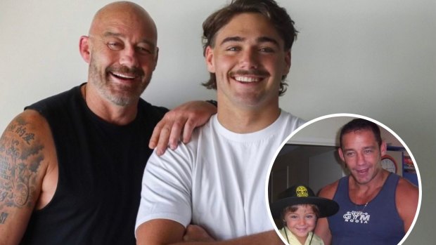 ‘My baby’s playing for the club I love’: Mark Geyer’s emotional tribute to son