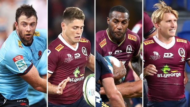 Holloway returns, Vunivalu off bench in high-stakes Waratahs-Reds Super Rugby trial