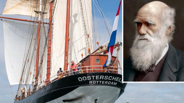 ‘World’s most exciting classroom’ sets sail on Charles Darwin’s trail