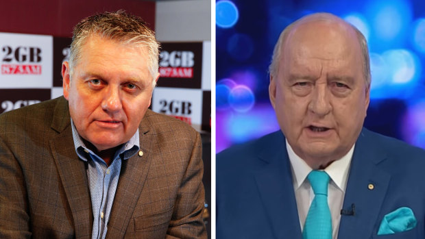 ‘Apologist for these thugs’: Ray Hadley slams Alan Jones over COVID-19 conspiracy claims