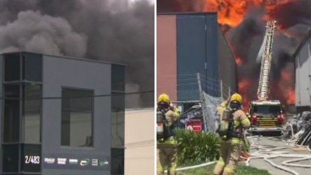 Body of missing worker found after Dandenong South factory fire