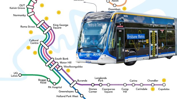 From Springwood to Carseldine: 22 new stations pitched for Brisbane Metro