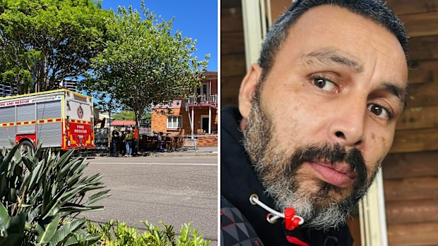 Kimura Dixon, 45, died when a retaining wall collapsed on him in South Brisbane.