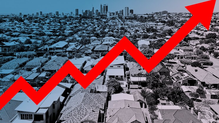 watoday.com.au - Carla Hildebrandt - Perth house prices spike nearly 16 per cent in a year