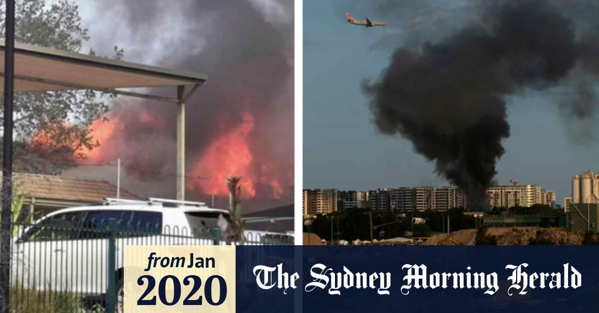 Lane Cove Public School Hall Goes Up In Flames As Mascot Fire Breaks Out Near Sydney Airport