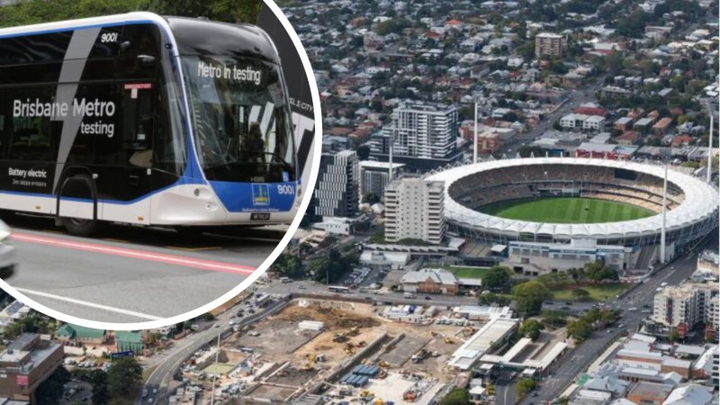 Questions over $450 million Gabba Metro busway project