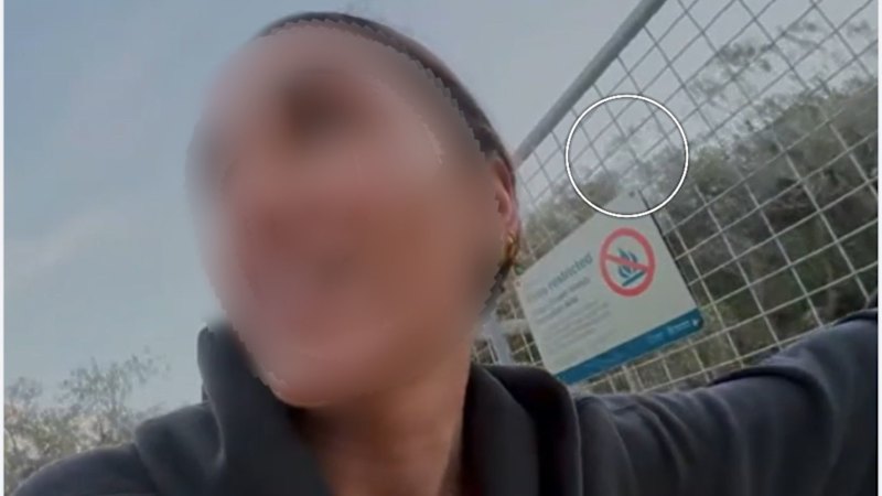 V Avstraliji vplivnica zanetila nezakonit požar in letela z dronom nad taboriščem