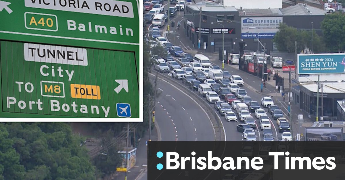 Rozelle interchange: Sydney traffic delays after confusing signage - Vimarsana News