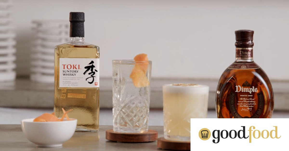 Whisky cocktails for your next dinner party