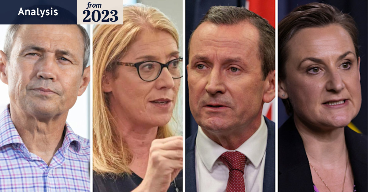 Mark McGowan retirement: WA premier race narrows quickly as Labor seeks ...