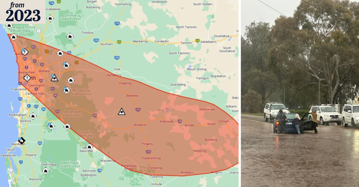 Perth weather: Thunderstorm warning for Perth
