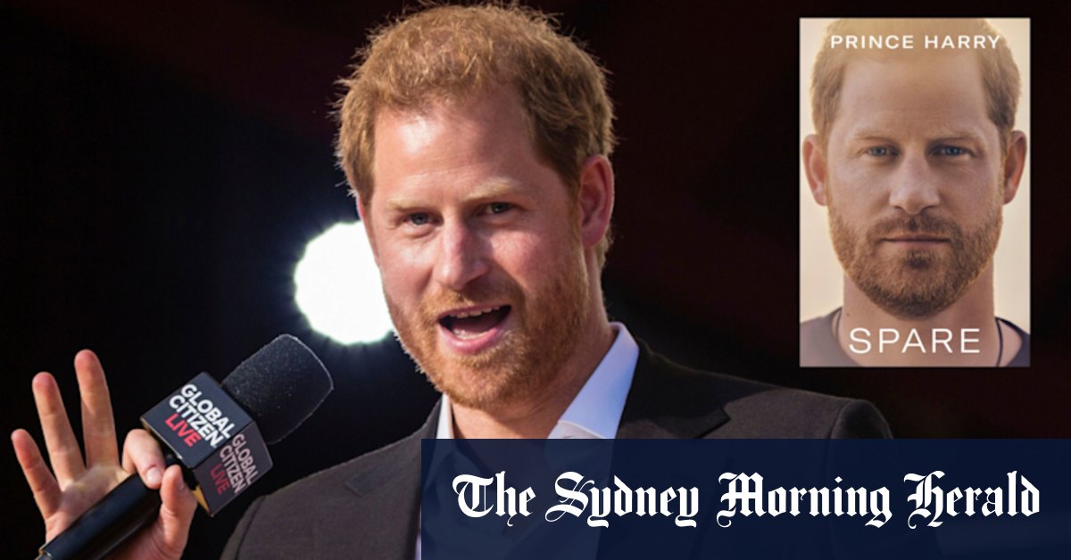 Prince Harry's memoir Spare and the strategy behind it - Vimarsana News