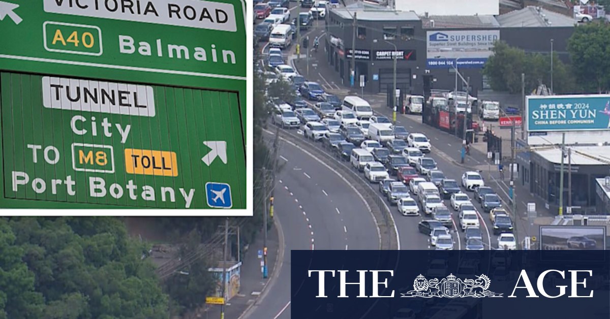 Rozelle interchange: Sydney traffic delays after confusing signage - Vimarsana News