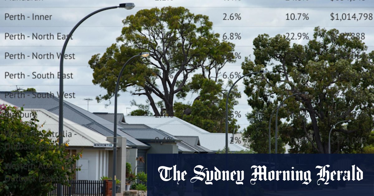 Australia housing crisis: Global shock, rate rises only way to stop Perth's runaway house prices - Vimarsana News